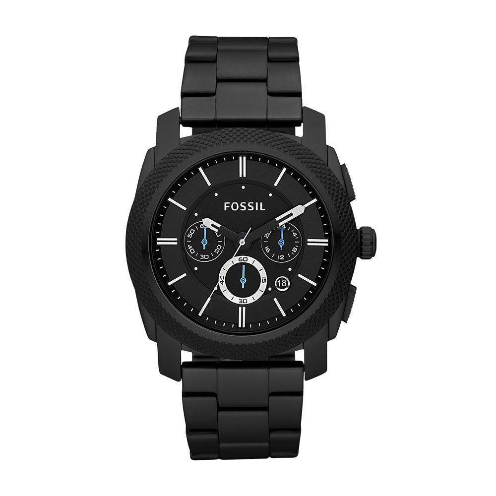 Reloj Fossil Machine Fs4552 Negro para Hombre