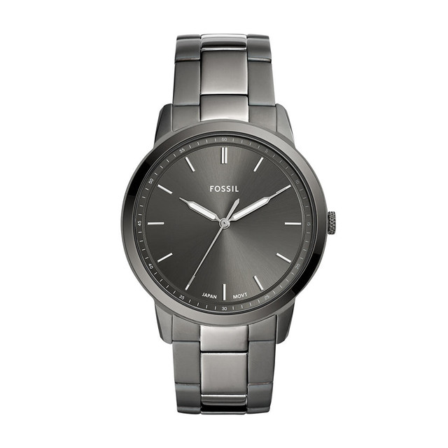 Reloj de Pulso Fossil The Minimalist 3H Gunmetal para Caballero
