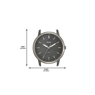 Foto 5 | Reloj de Pulso Fossil The Minimalist 3H Gunmetal para Caballero
