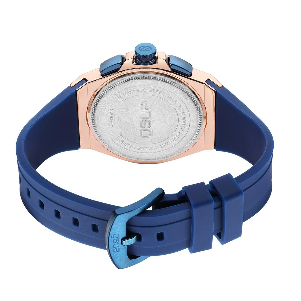 Foto 4 pulgar | Reloj de Pulsera Enso Ew1066g2 Azul para Hombre