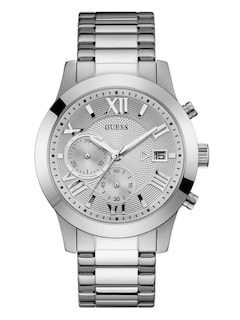 Foto 1 | Reloj Guess Plateado para Hombre - Venta Internacional