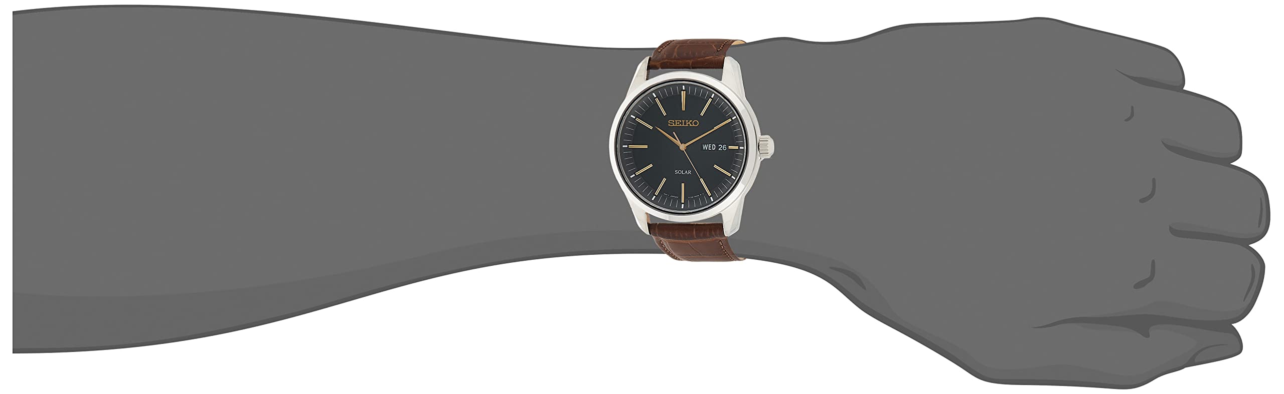 Foto 5 pulgar | Reloj Seiko Essentials Light-Powered para Hombre - Venta Internacional