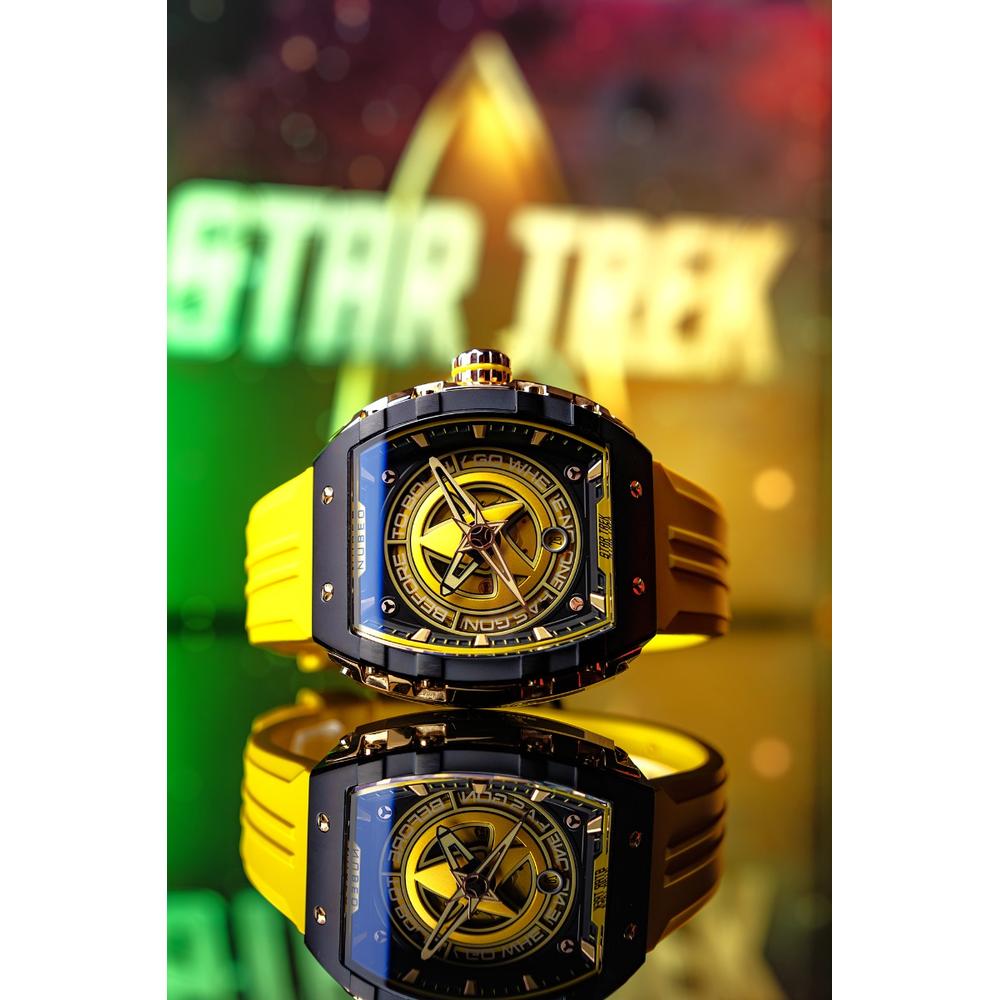 Foto 4 pulgar | Reloj Nubeo Star Trek Automatic Edición Limitada Nb-6098-01 Amarillo