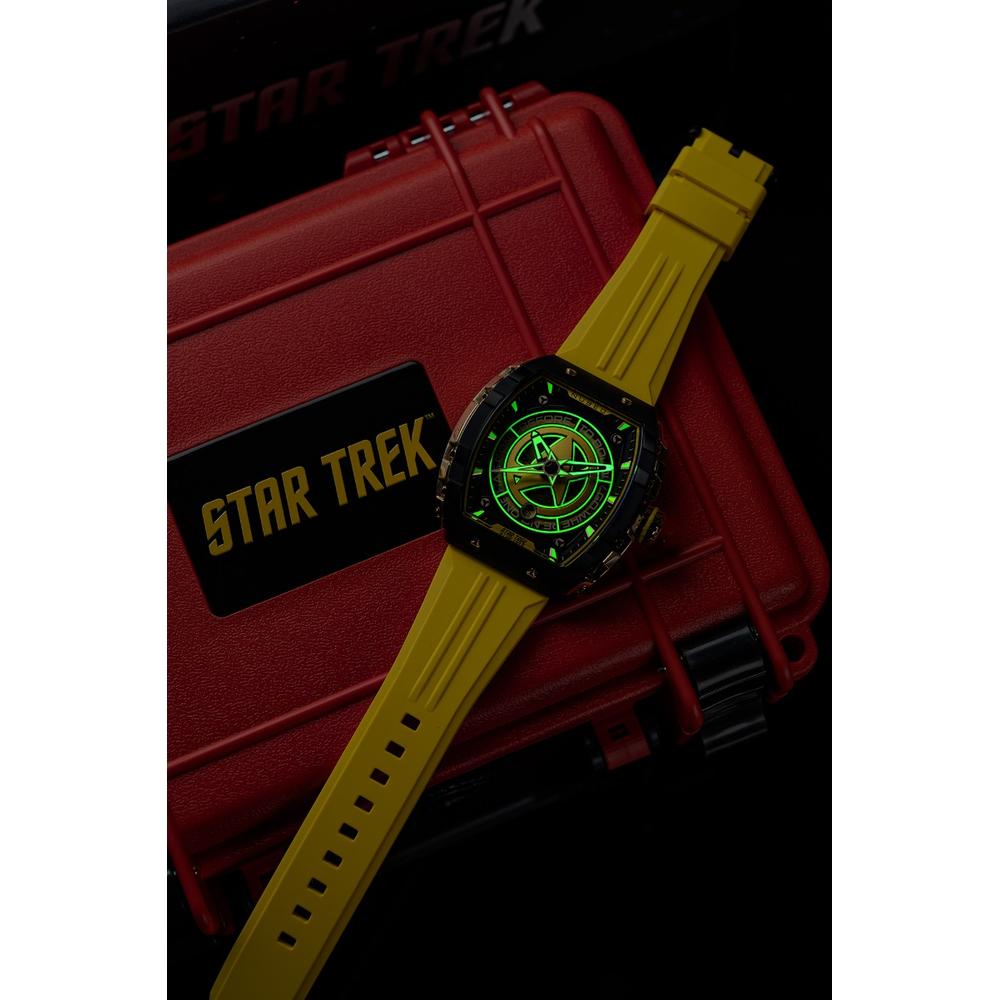 Foto 6 | Reloj Nubeo Star Trek Automatic Edición Limitada Nb-6098-01 Amarillo