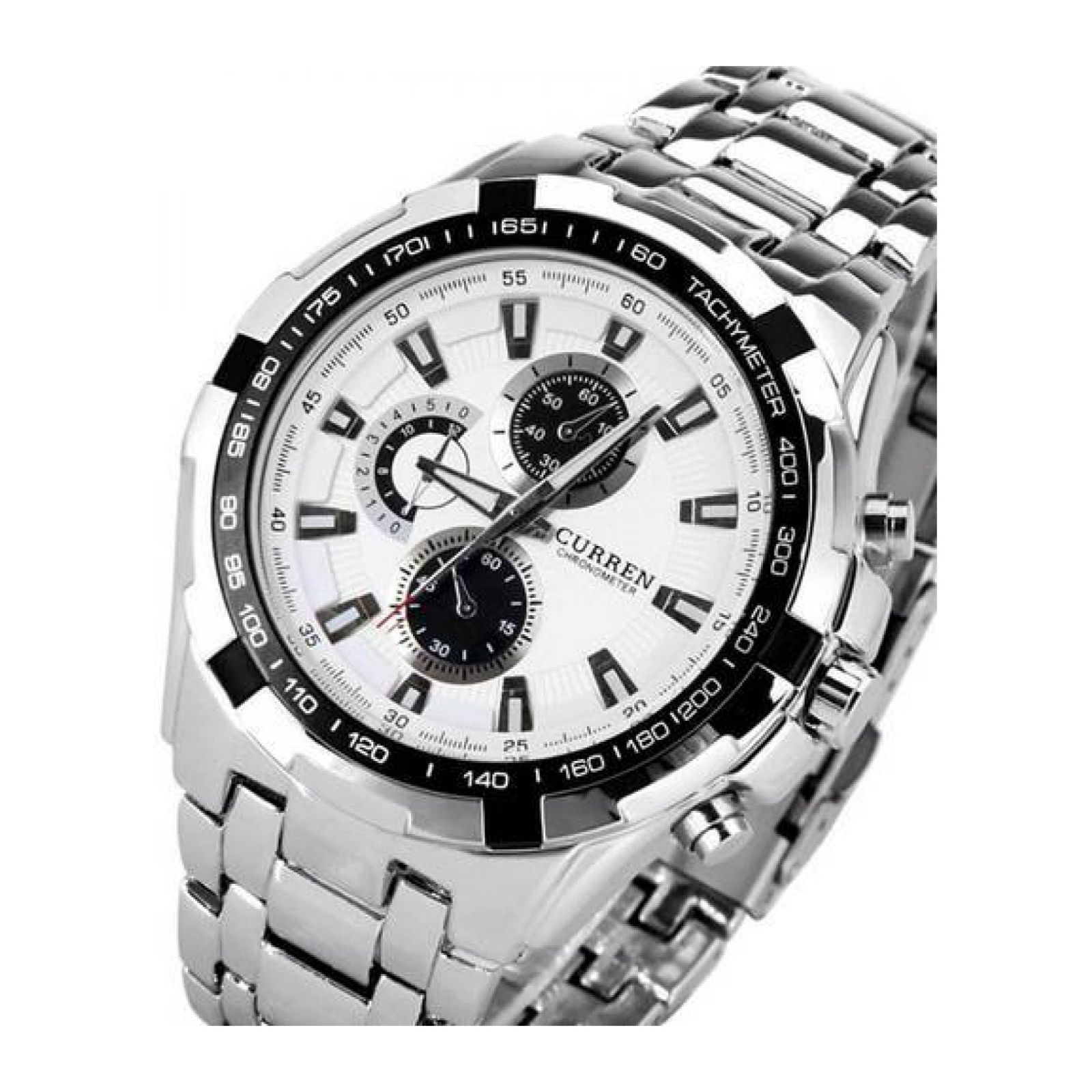 Foto 2 pulgar | Reloj Curren KRE021902 Plateado para Hombre