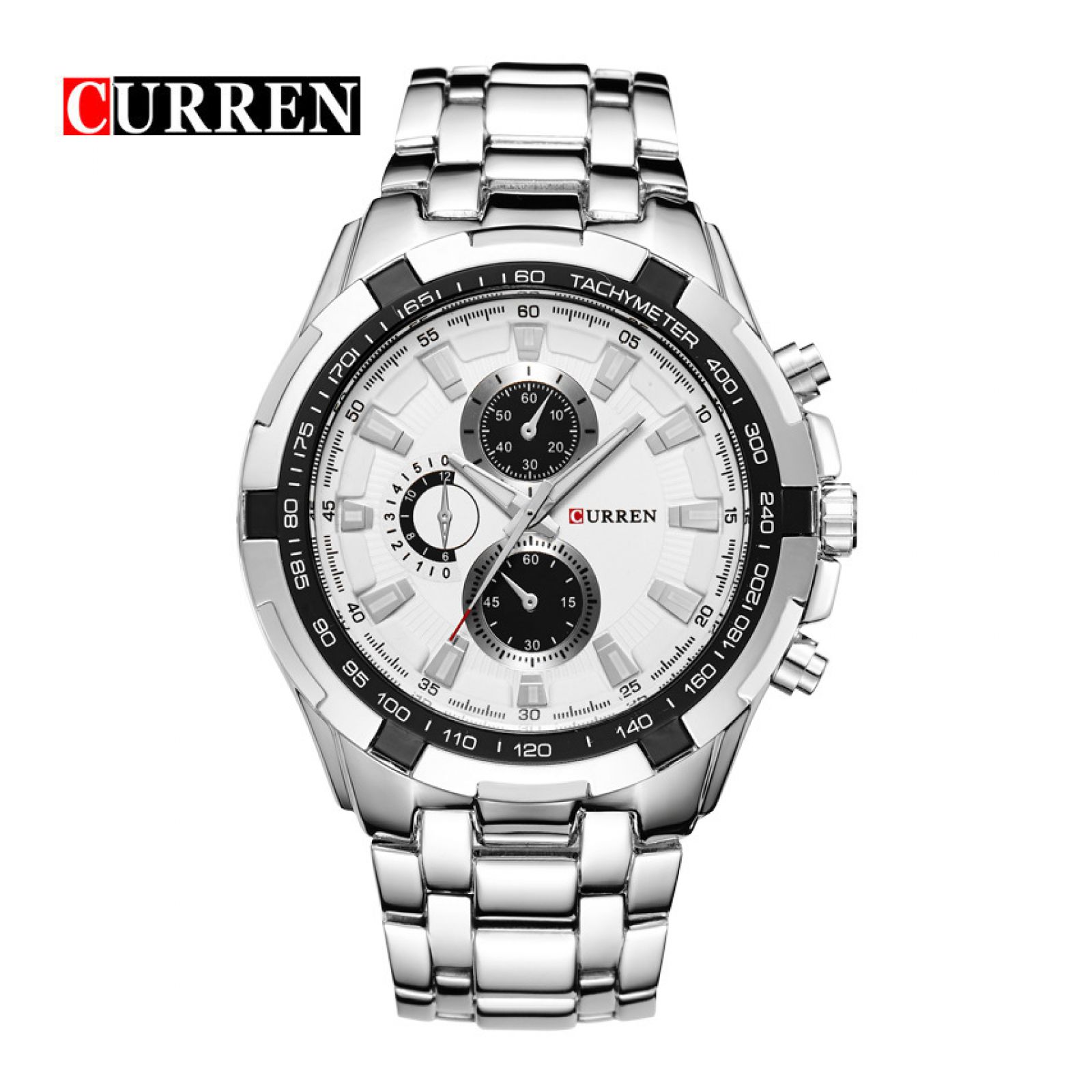 Foto 3 pulgar | Reloj Curren KRE021902 Plateado para Hombre