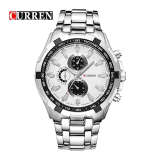 Foto 2 | Reloj Curren KRE021902 Plateado para Hombre