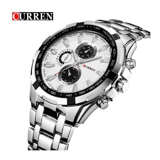 Foto 4 | Reloj Curren KRE021902 Plateado para Hombre