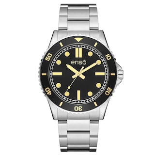 Foto 1 | Reloj De Pulsera Enso Geometric Ew1070g1 Plateado