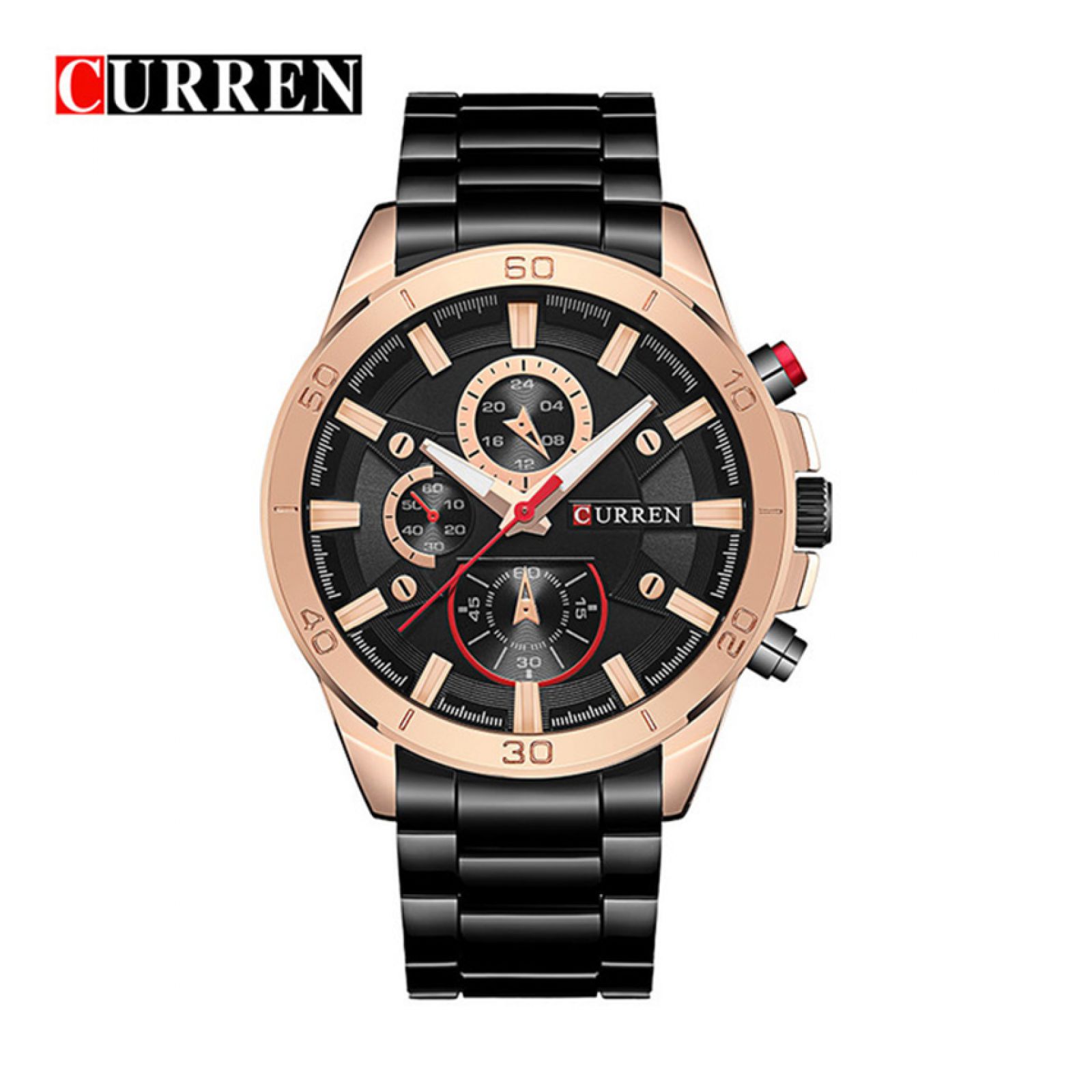 Foto 3 pulgar | Reloj Curren 8275BKGD Negro para Hombre