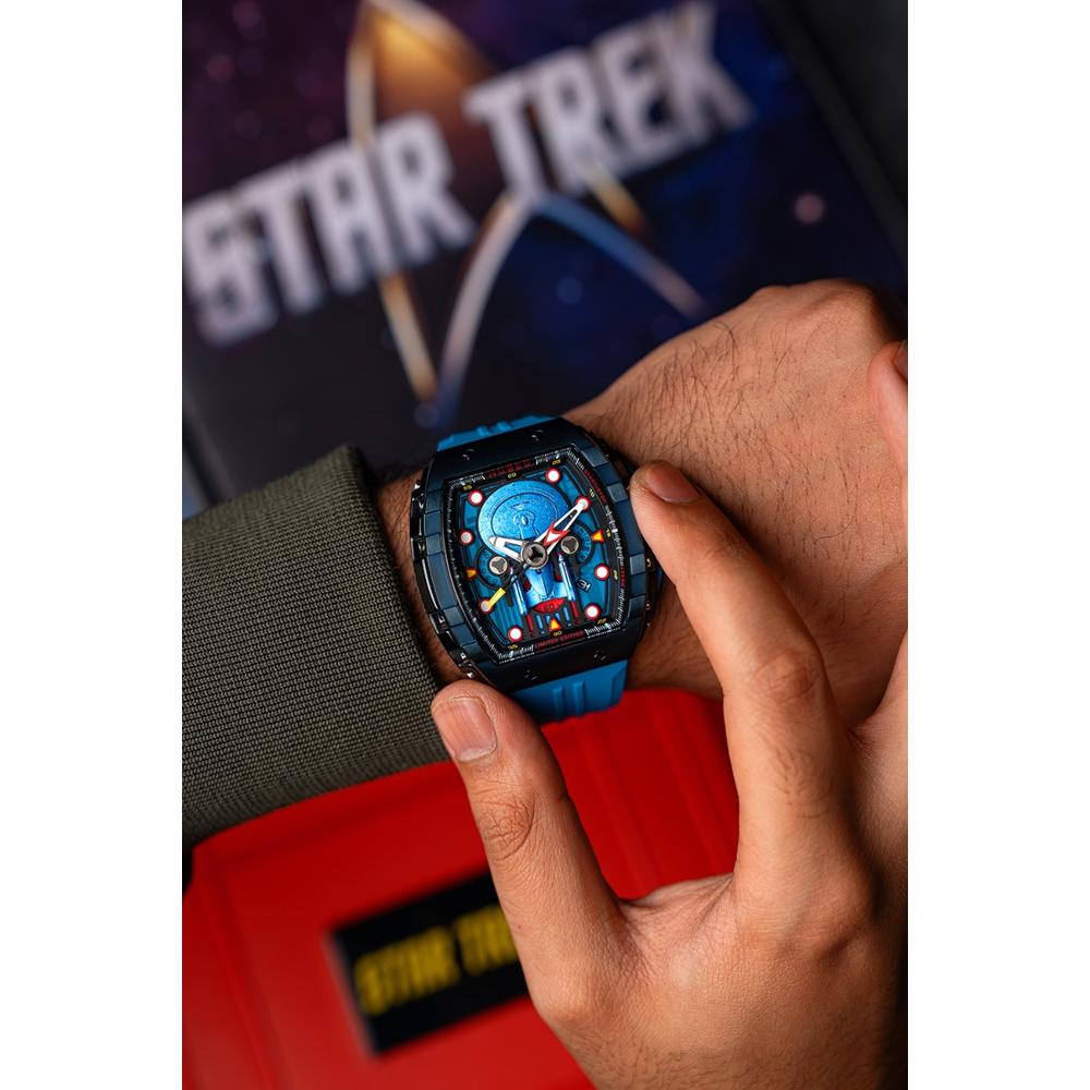 Foto 7 | Reloj Nubeo  Nb-6097-01 Startrek Chronograph Edición Limitada