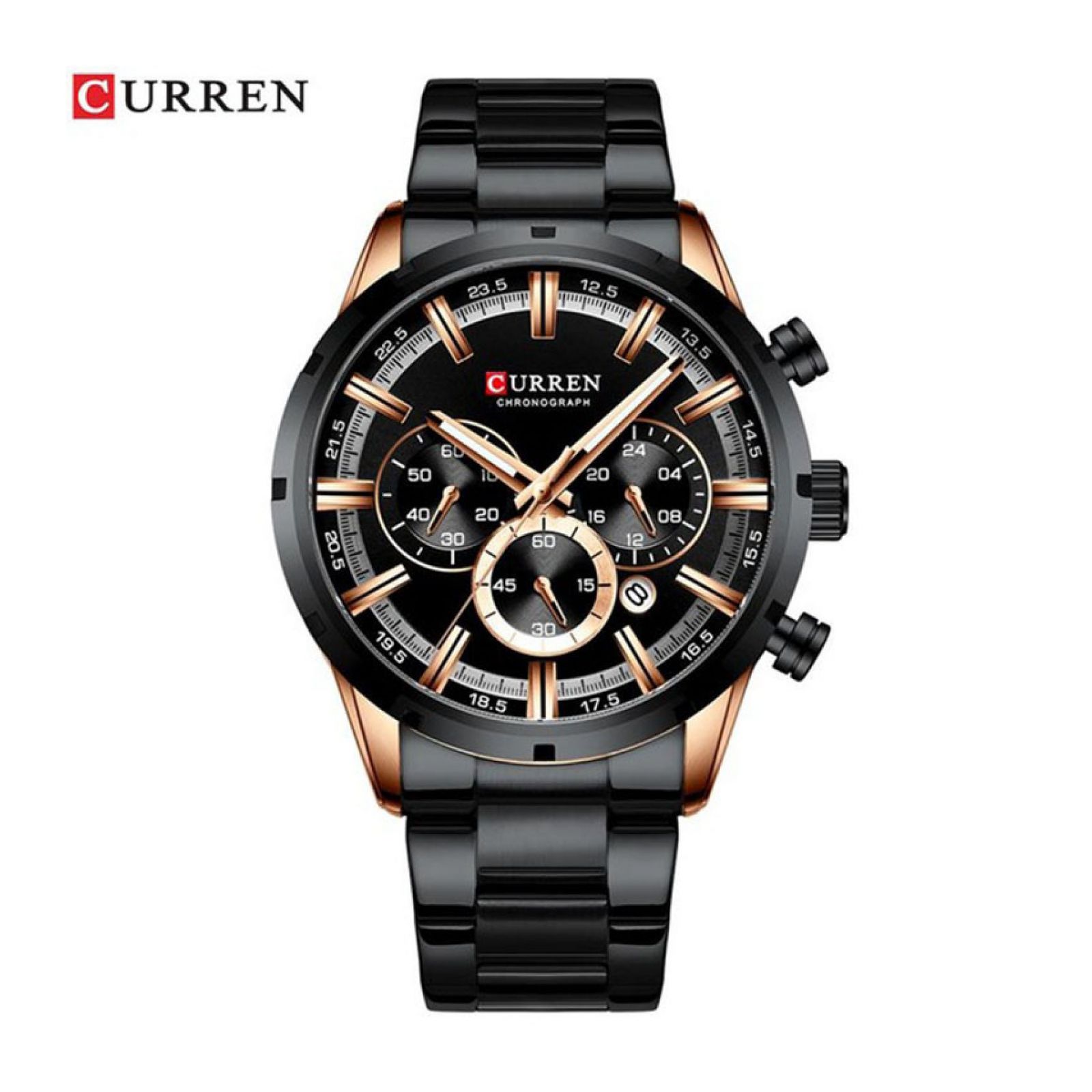 Foto 2 | Reloj Curren KREC7601 Negro para Hombre