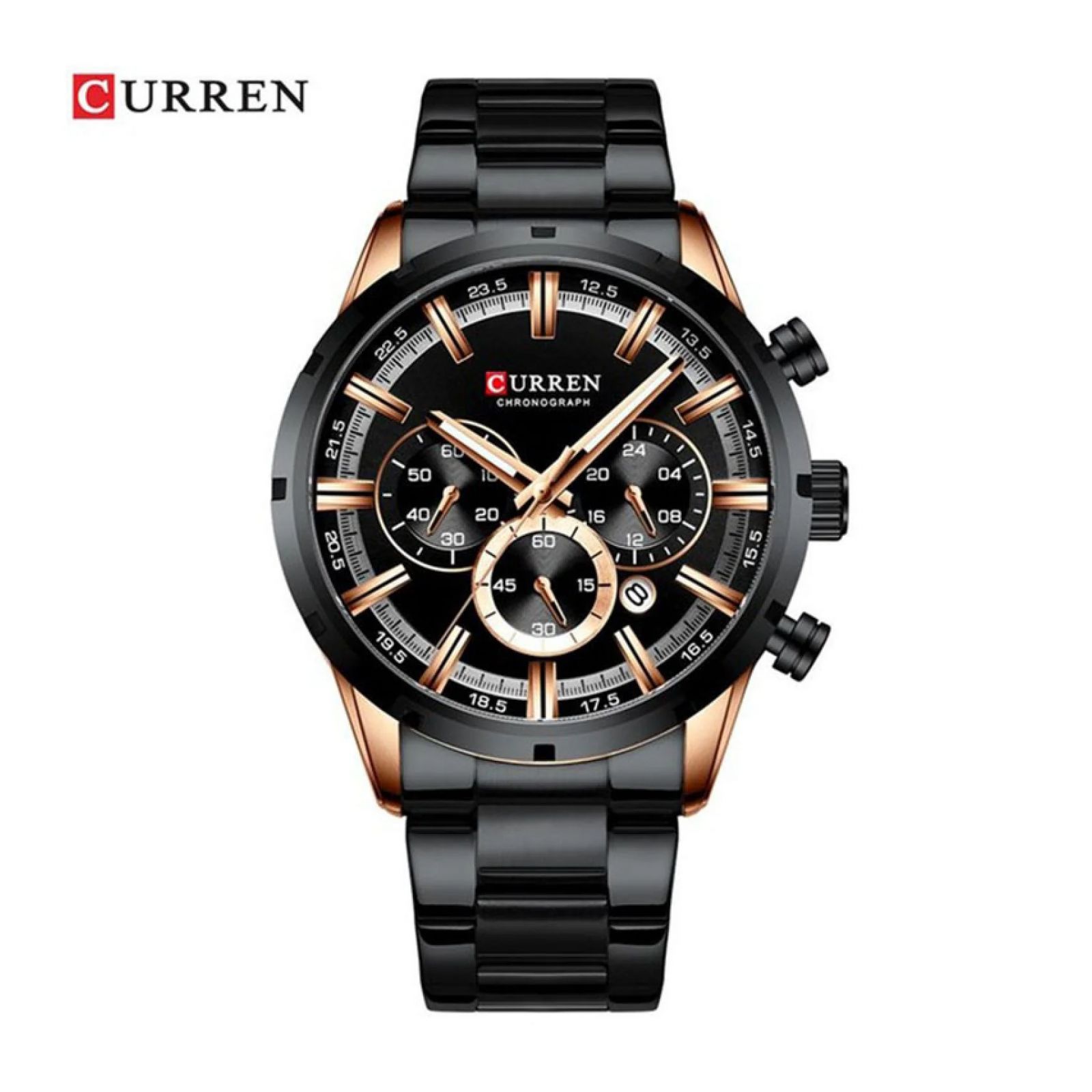 Foto 4 pulgar | Reloj Curren KREC7601 Negro para Hombre