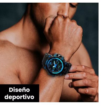 Foto 2 | Reloj Skmei Negro para Hombre