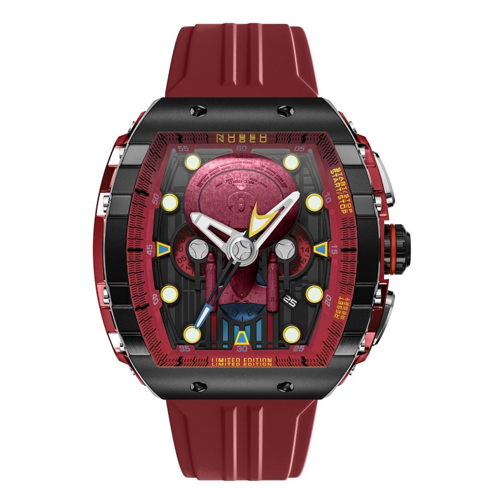 Reloj Nubeo Nb-6097-03 Startrek Chronograph Edición Limitada