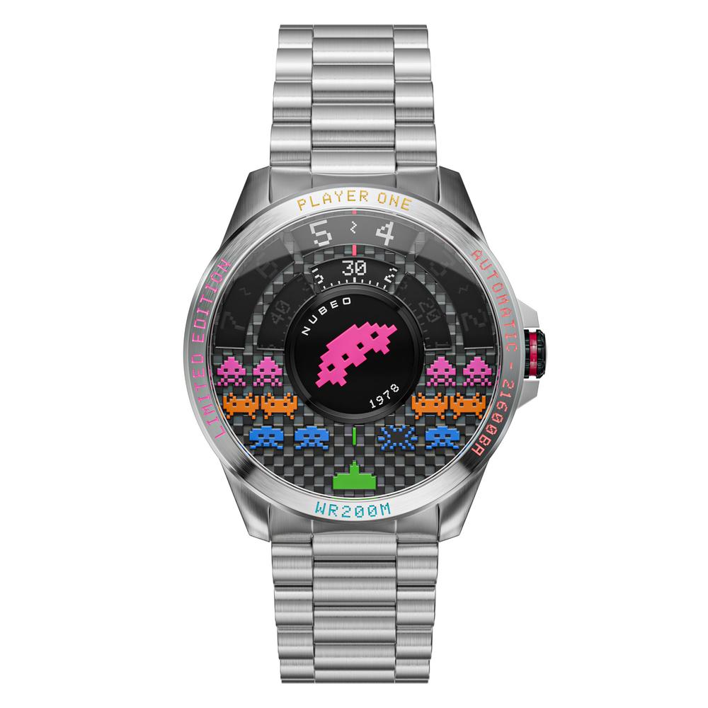 Reloj Nubeo Automatic Space Invaders Nb-6082-si-11