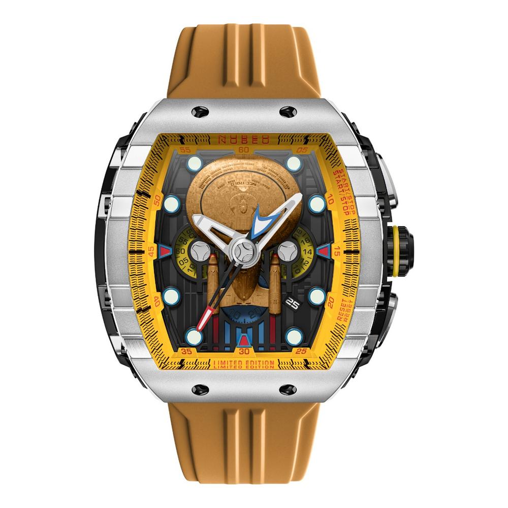 Reloj Nubeo Nb-6097-02 Startrek Chronograph Edición Limitada