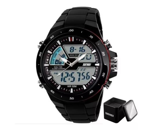 Reloj Digital Analógo Moda Deportivo para Hombre