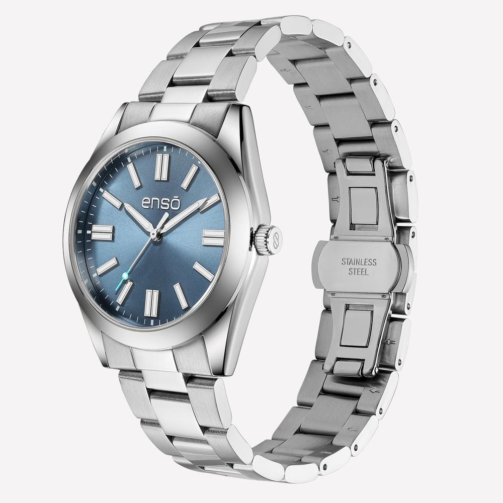 Foto 3 pulgar | Reloj de Pulsera Enso Classic Steel EW1062G4 Plateado para Hombre