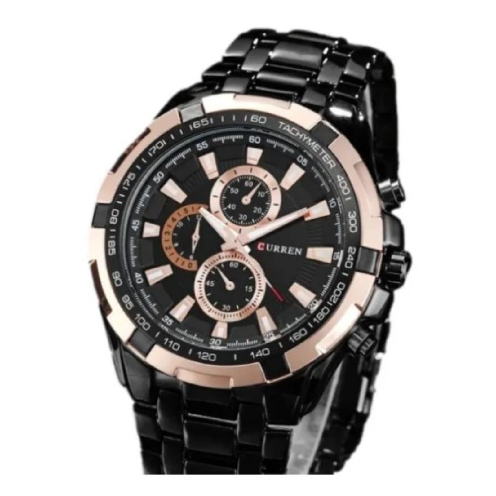 Foto 2 | Reloj Curren KRE02012001 Negro para Hombre