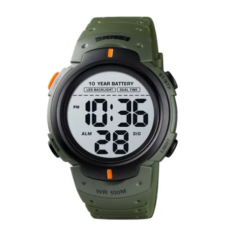 Reloj Digital Hombre Skmei 1560 Impermeable Reloj Deportivo