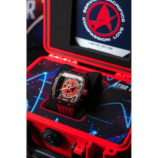 Foto 4 | Reloj Nubeo Star Trek Automatic Edición Limitada Nb-6098-02 Rojo