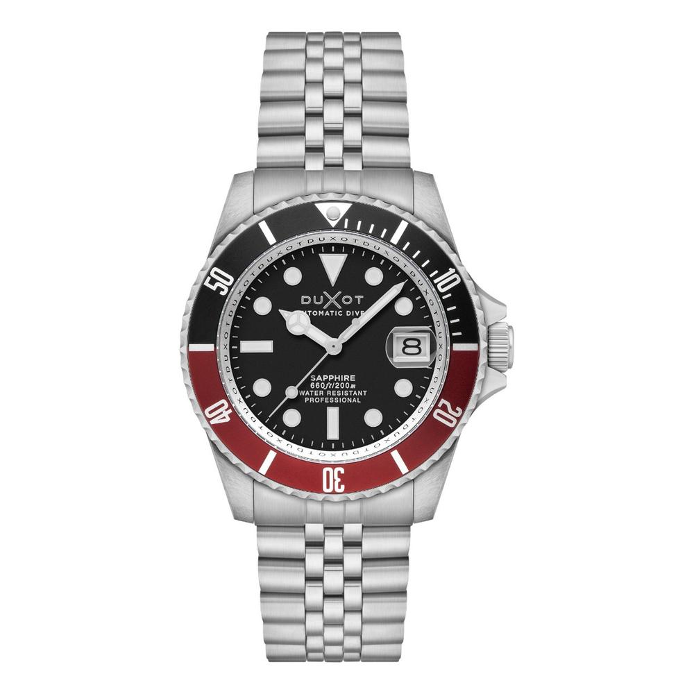 Reloj Duxot Atlantica Diver Automatic Jade Black Dx-2057-88 para Hombre