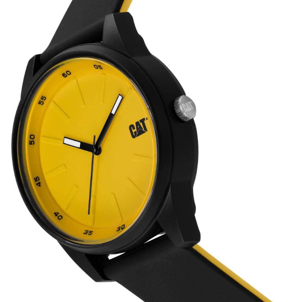 Foto 3 pulgar | Reloj Cat Black & Yellow Collect Negra LJ.160.21.721 para Hombre