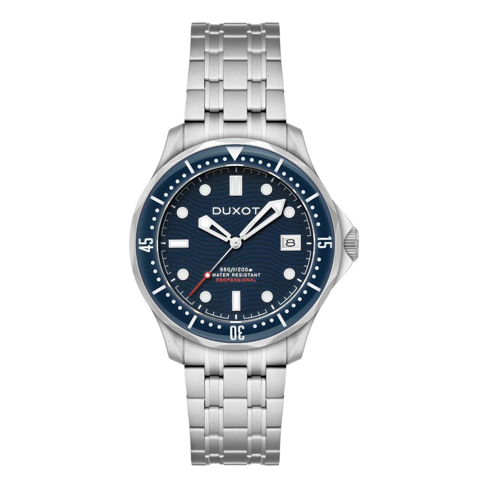 Foto 2 pulgar | Reloj Duxot Hombre Henri Diver Automatic Presidential Blue Dx-2060-22