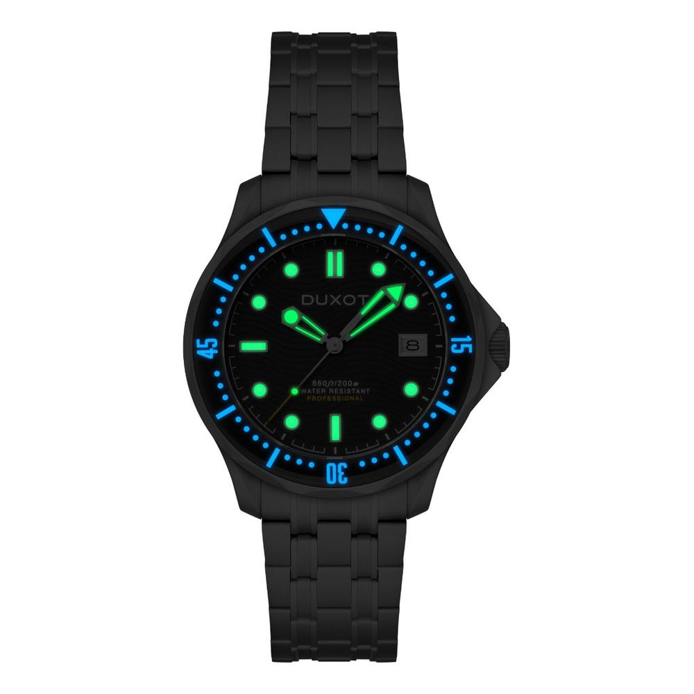 Foto 3 pulgar | Reloj Duxot Hombre Henri Diver Autmatic Ink Black Dx-2060-11