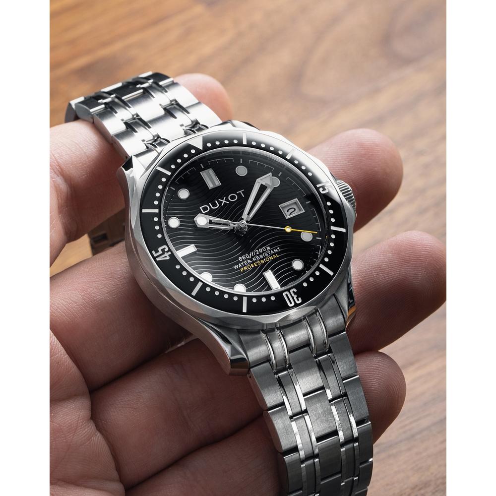 Foto 6 pulgar | Reloj Duxot Hombre Henri Diver Autmatic Ink Black Dx-2060-11