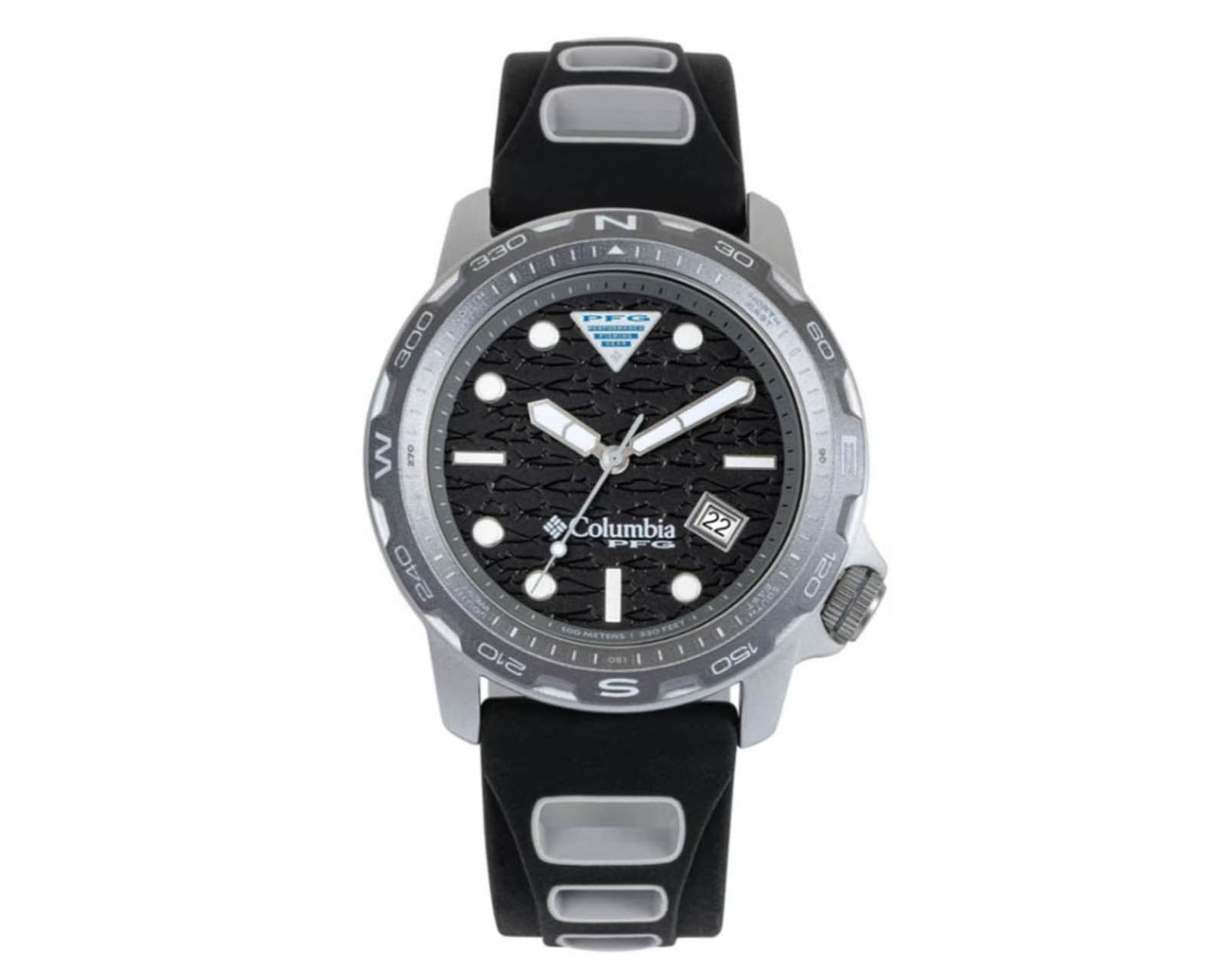 Foto 2 pulgar | Reloj Columbia Hombre Correa De Silicón Color Negro Pfg02-001