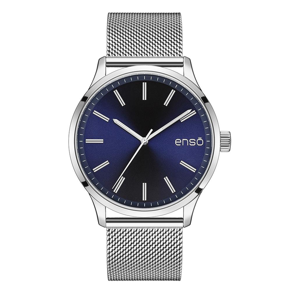 Foto 2 | Set De Reloj Y Pulsera Enso Para Hombre Ewbsg05 Color Acero