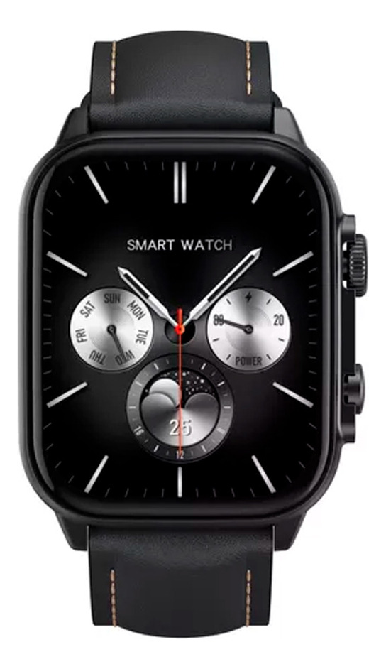 Foto 2 | Reloj Smartwatch G-tide Contra Agua Android Iphone Negro S5p