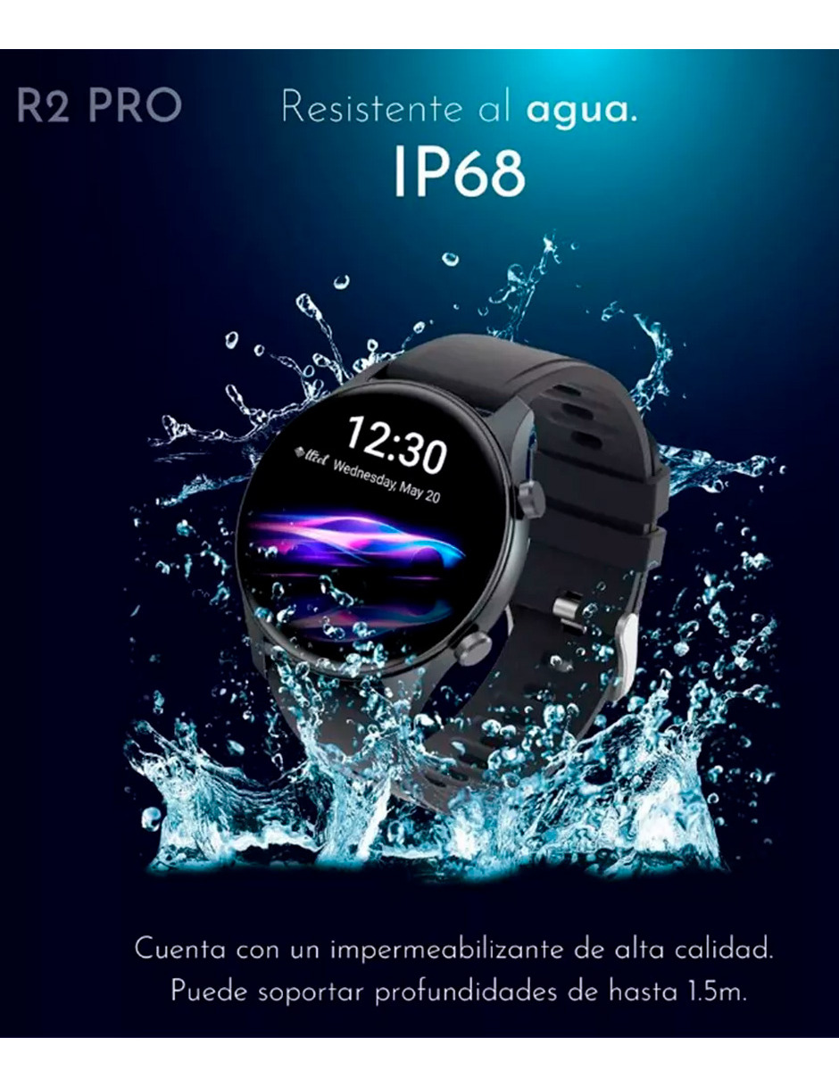 Foto 7 pulgar | Reloj Smartwatch G-tide Contra Agua Android Iphone R2 Pro Ca