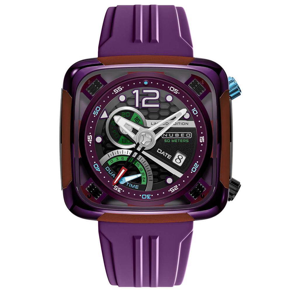 Foto 2 pulgar | Reloj Nubeo Dark Violet para Hombre