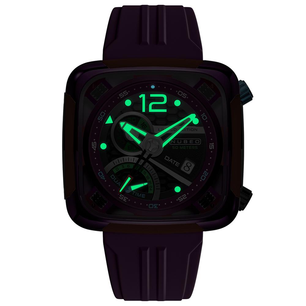 Foto 3 pulgar | Reloj Nubeo Dark Violet para Hombre