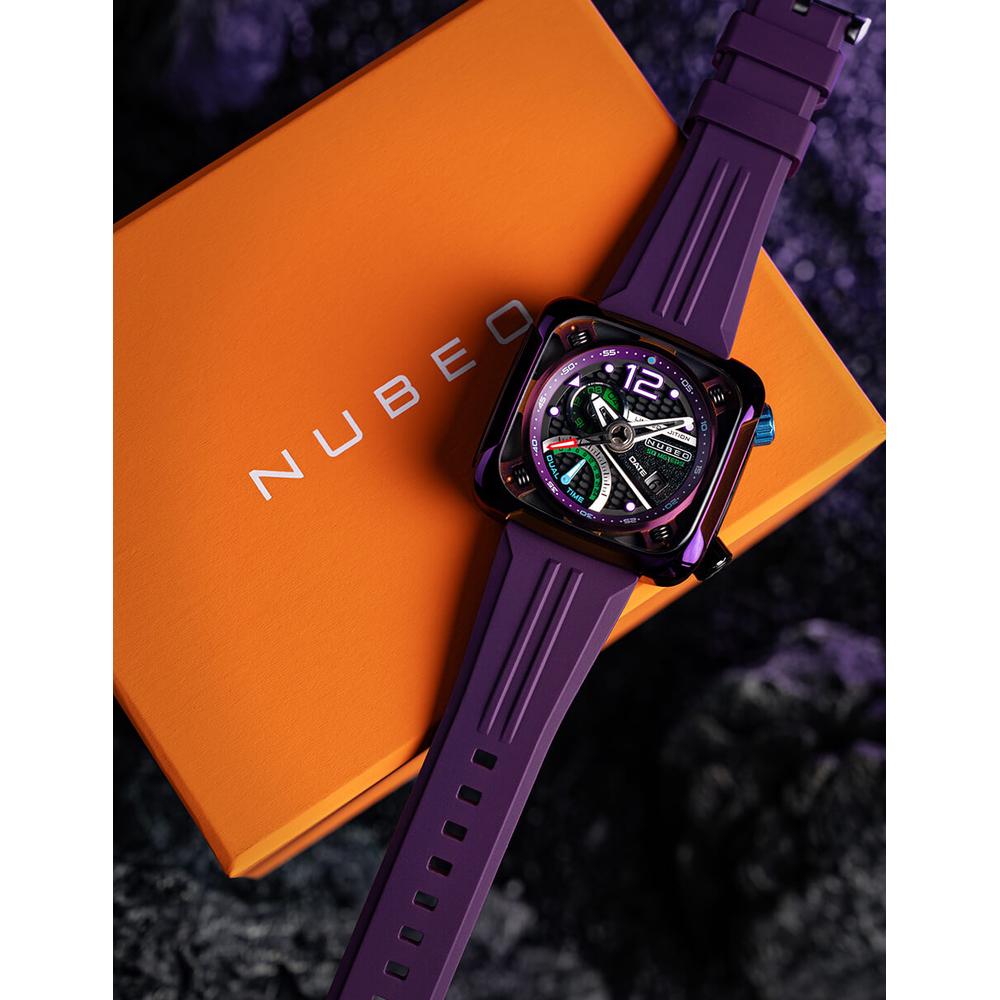 Foto 6 pulgar | Reloj Nubeo Dark Violet para Hombre