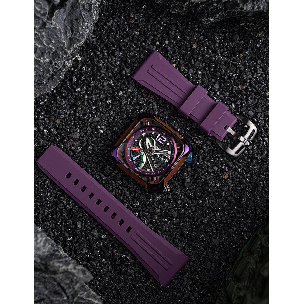 Foto 9 pulgar | Reloj Nubeo Dark Violet para Hombre