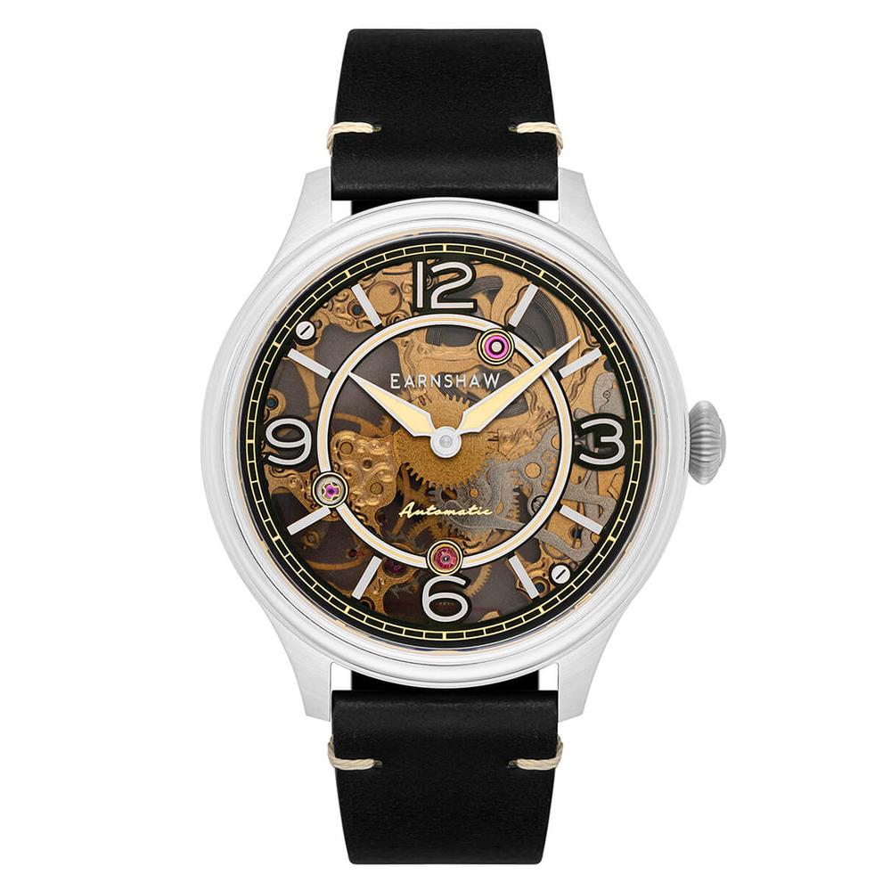 Foto 2 pulgar | Reloj De Pulsera Earnshaw Para Hombre Es-8231-01 Black