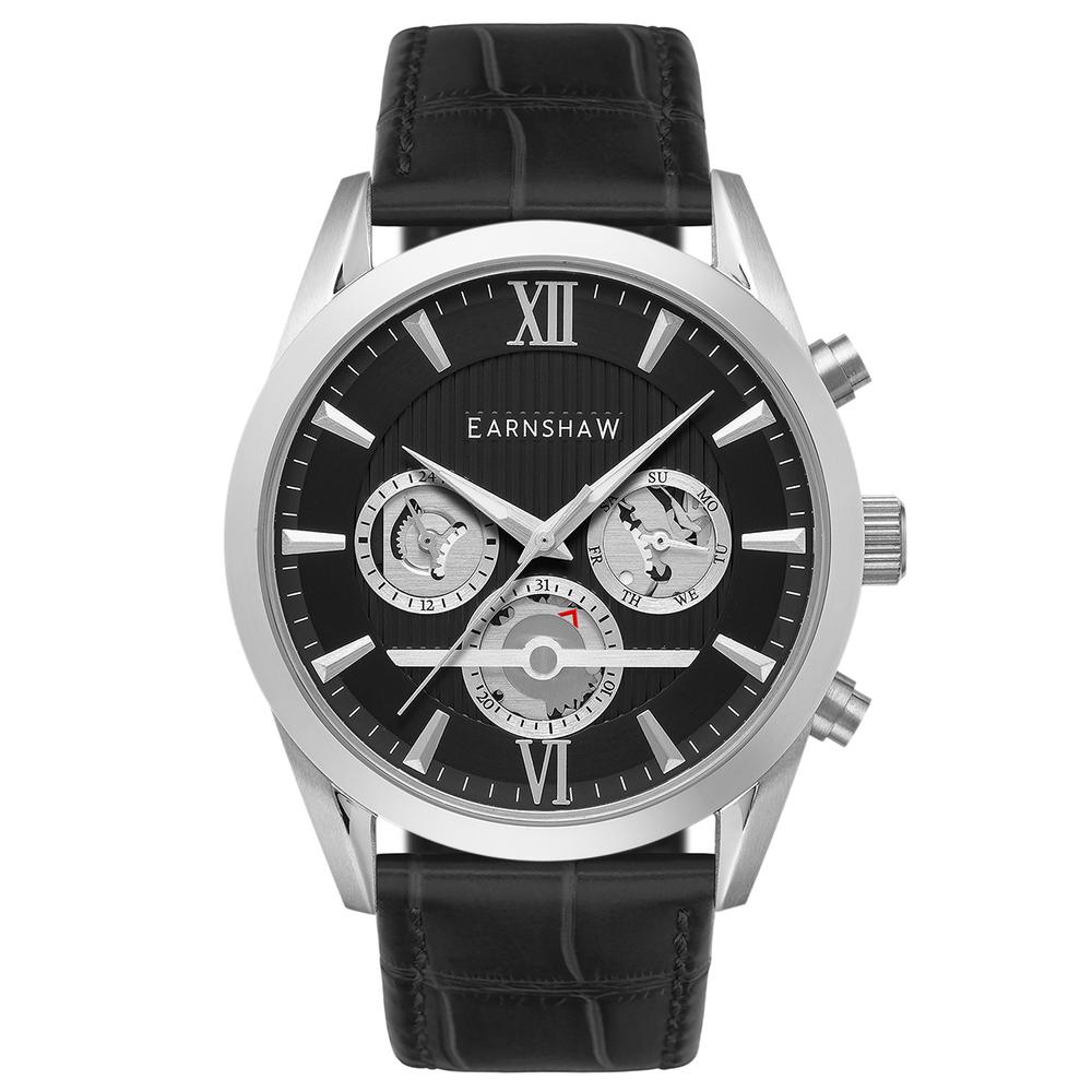 Foto 2 pulgar | Reloj de Pulsera Earnshaw para Hombre Es-8135-01 Classy Black