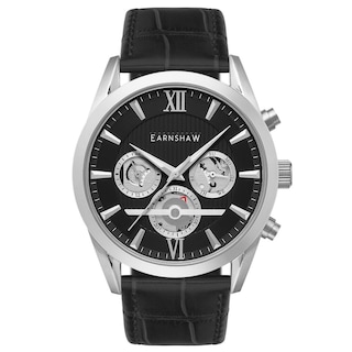 Foto 1 | Reloj de Pulsera Earnshaw para Hombre Es-8135-01 Classy Black