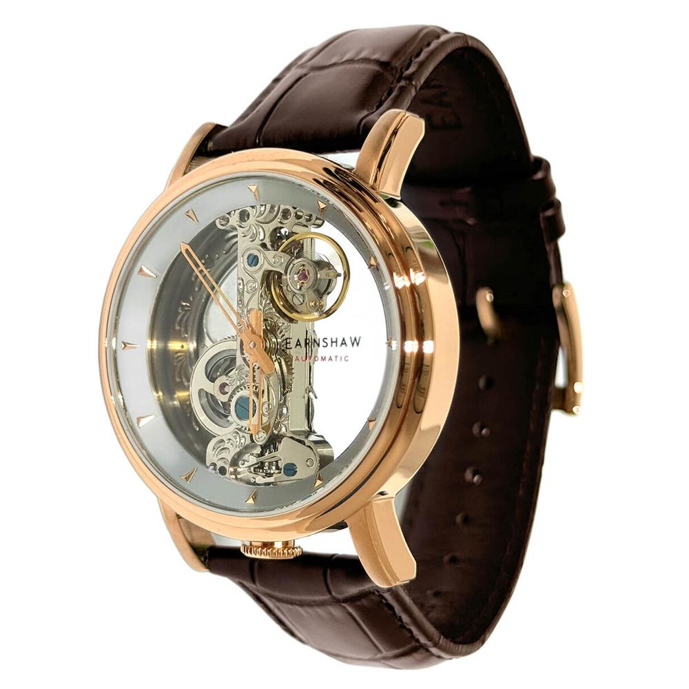 Foto 3 pulgar | Reloj De Pulsera Earnshaw Para Hombre Es-8225-03 Rose Gold