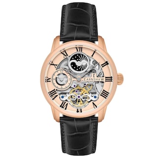 Foto 1 | Reloj De Pulsera Earnshaw Para Hombre Es-8006-0e Copper Black