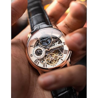 Foto 6 | Reloj De Pulsera Earnshaw Para Hombre Es-8006-0e Copper Black
