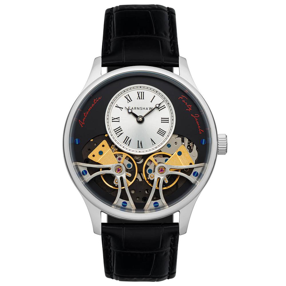 Reloj De Pulsera Earnshaw Para Hombre Es-8179-01 Classic Black