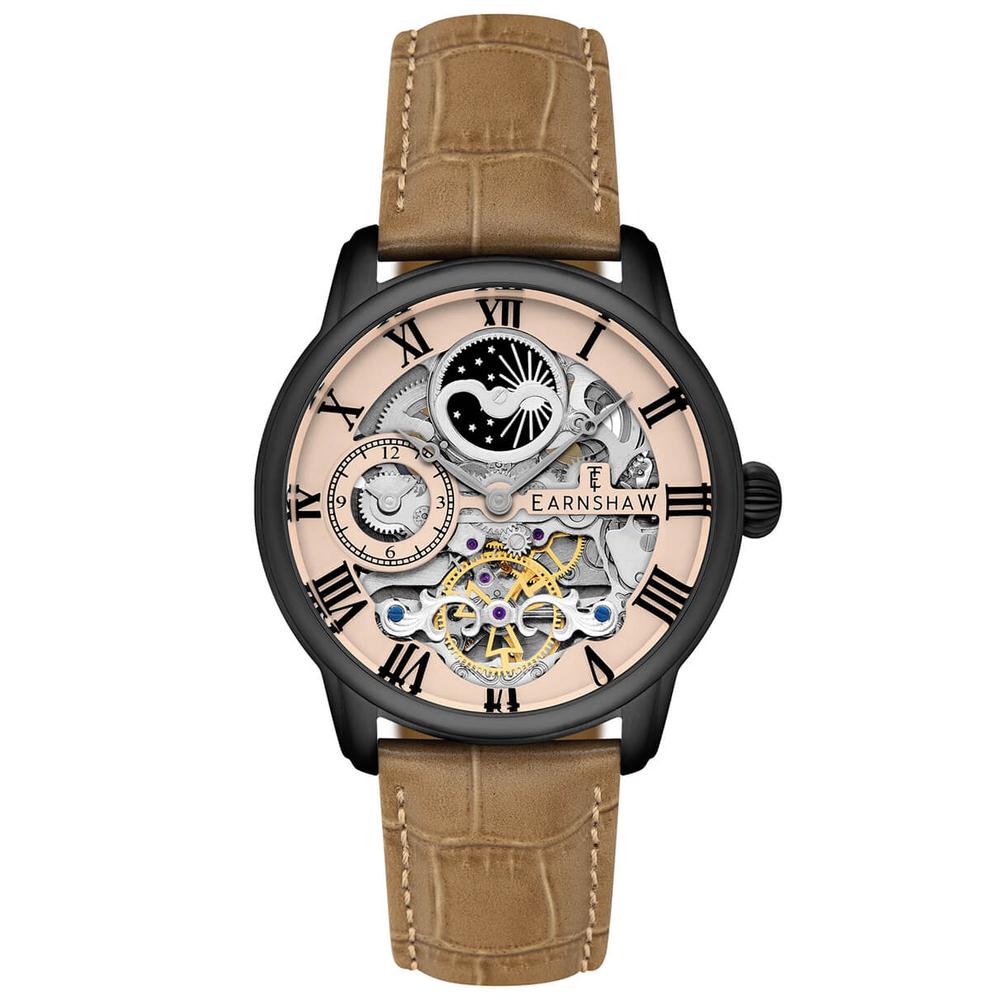 Foto 1 | Reloj De Pulsera Earnshaw Para Hombre Es-8006-0g Beige Black