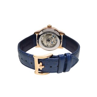 Foto 3 | Reloj De Pulsera Earnshaw Para Hombre Es-8006-0a Blue Rose Gold