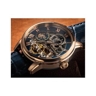 Foto 6 | Reloj De Pulsera Earnshaw Para Hombre Es-8006-0a Blue Rose Gold