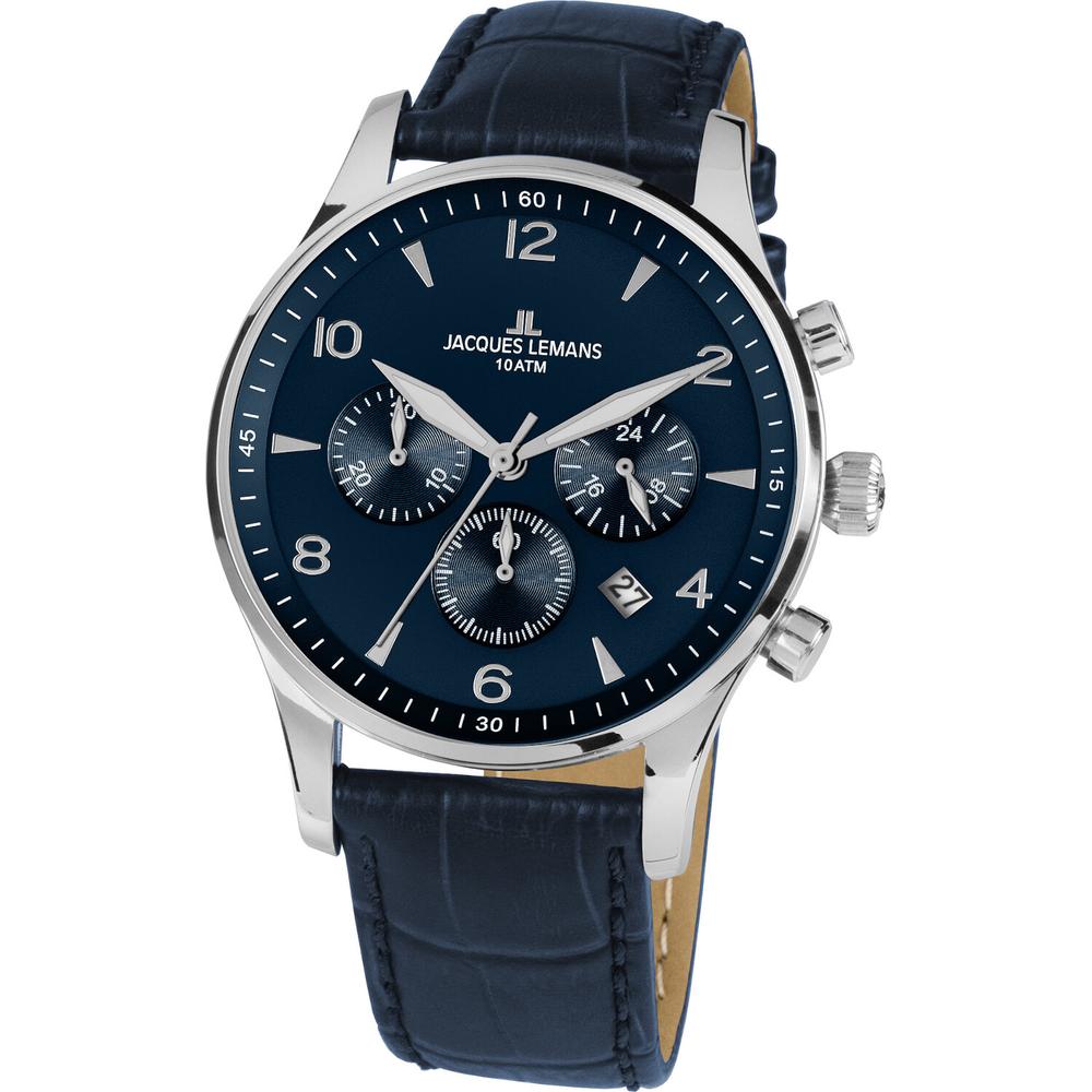 Reloj Jacques Lemans 1-1654zc London Cronógrafo-azul